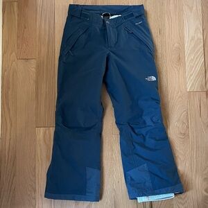 The North Face Girls Ski Pants in Blue